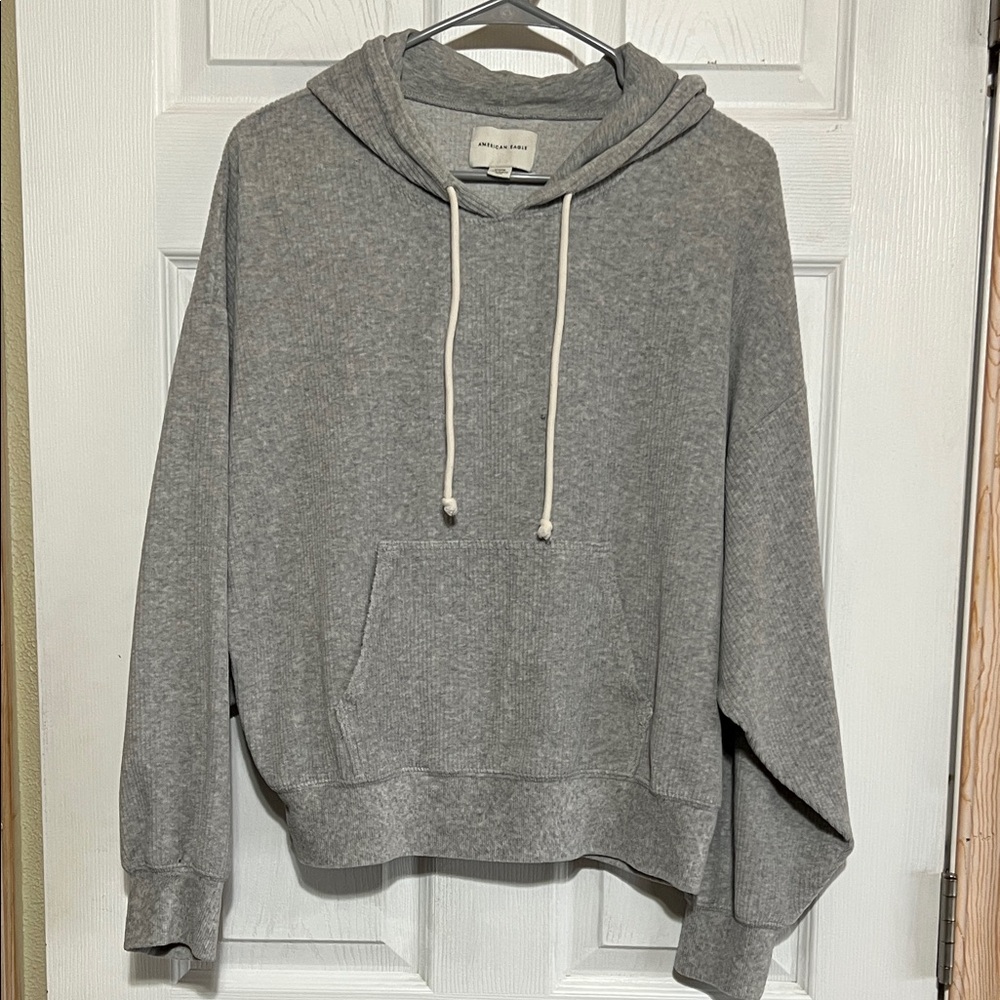 American Eagle Outfitters Gray Hoodie